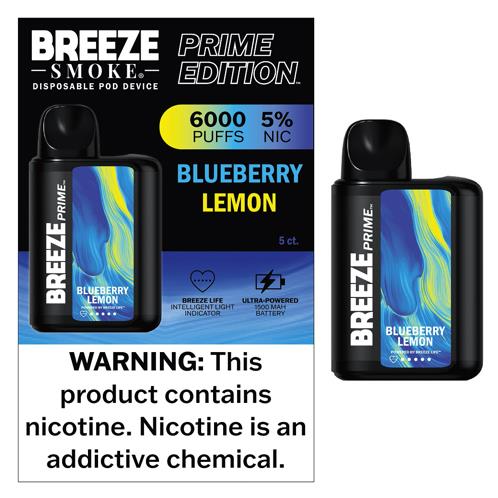 Breeze Prime 6000 Puff Disposable