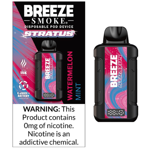 Breeze Stratus 15K Disposable Zero Nic