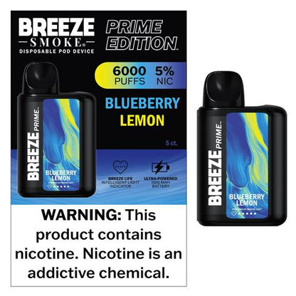 Breeze Prime 6000 Puff Disposable
