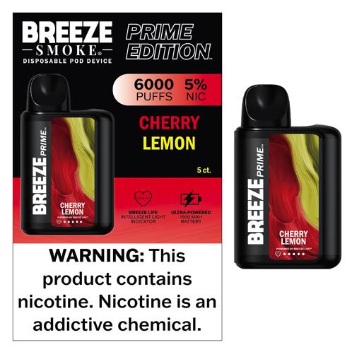 Breeze Prime 6000 Puff Disposable