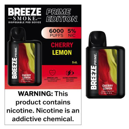 Breeze Prime 6000 Puff Disposable