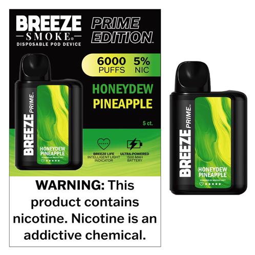 Breeze Prime 6000 Puff Disposable