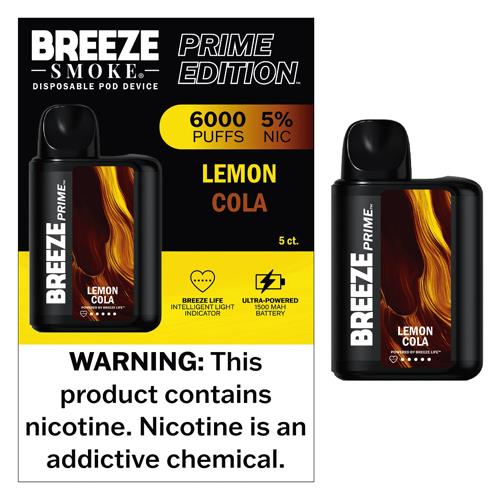 Breeze Prime 6000 Puff Disposable