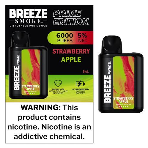 Breeze Prime 6000 Puff Disposable