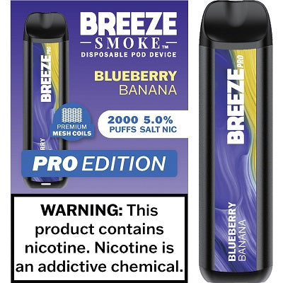 Breeze Pro 2000 Puff Disposable