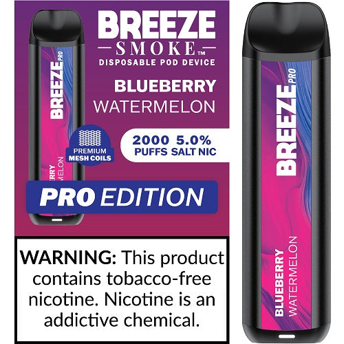Breeze Pro 2000 Puff Disposable