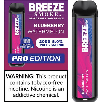 Breeze Pro 2000 Puff Disposable