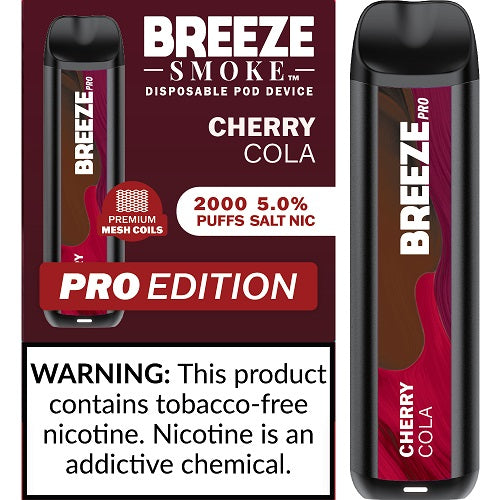 Breeze Pro 2000 Puff Disposable