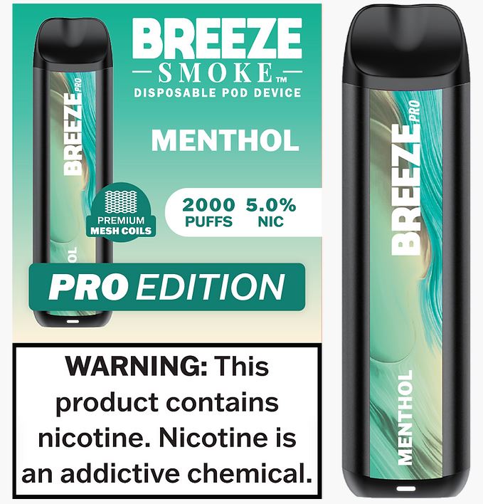 Breeze Pro 2000 Puff Disposable