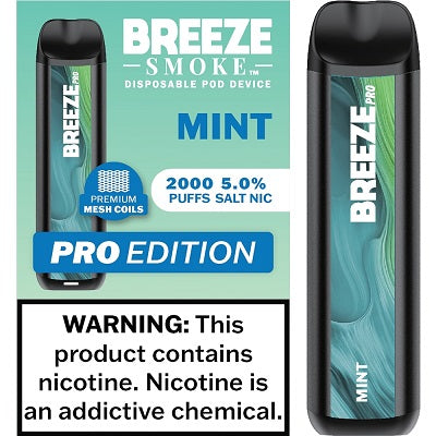 Breeze Pro 2000 Puff Disposable