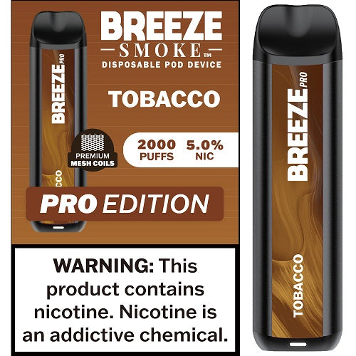 Breeze Pro 2000 Puff Disposable