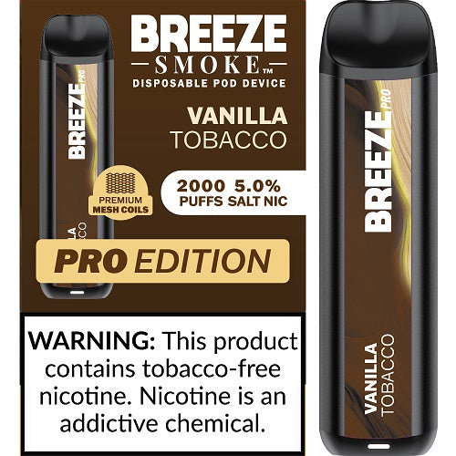 Breeze Pro 2000 Puff Disposable