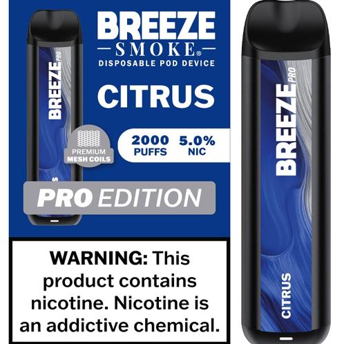 Breeze Pro 2000 Puff Disposable