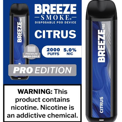 Breeze Pro 2000 Puff Disposable