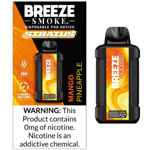 Breeze Stratus 15K Disposable Zero Nic