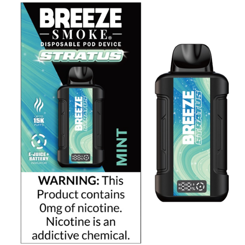 Breeze Stratus 15K Disposable Zero Nic