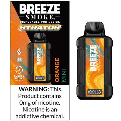 Breeze Stratus 15K Disposable Zero Nic