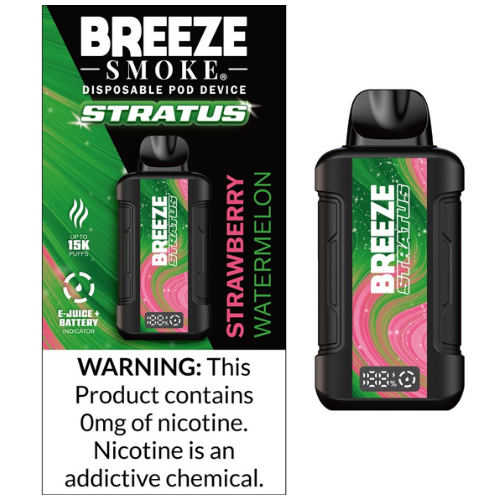 Breeze Stratus 15K Disposable Zero Nic