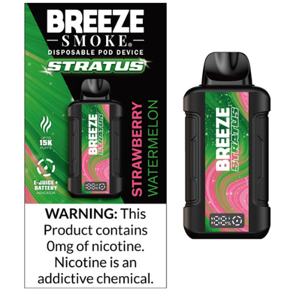 Breeze Stratus 15K Disposable Zero Nic