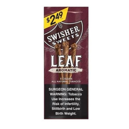 Swisher Sweets Leaf Cigars 3 pack